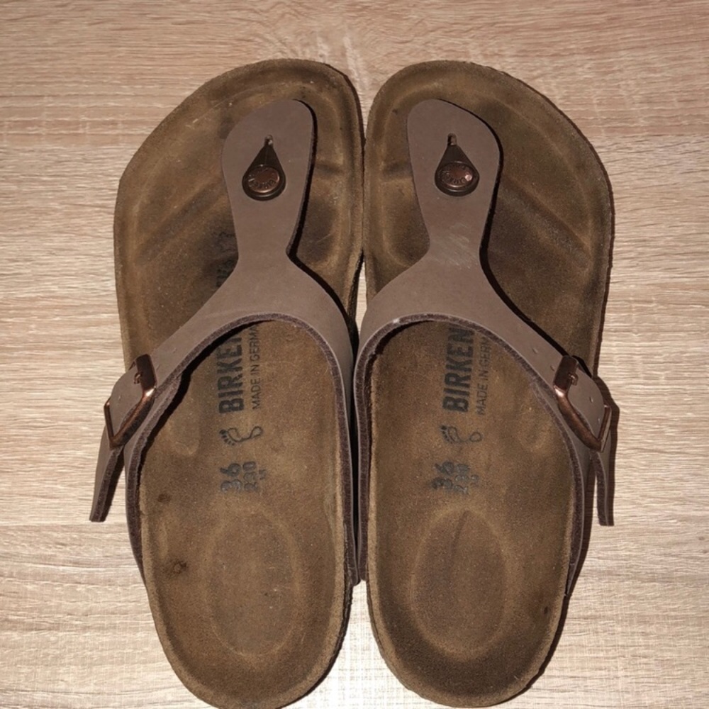 Birkenstock Sandals / Stone / 36